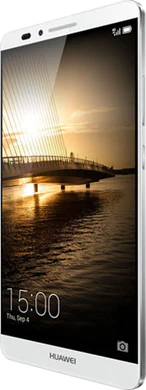 Huawei Ascend Mate 7 voorkant schuin