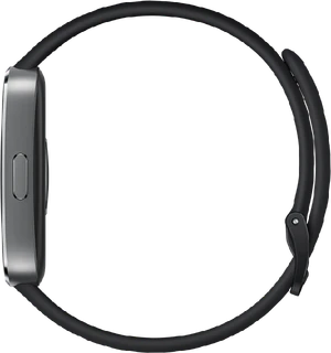 Huawei Band 10 zwart rechterzijkant