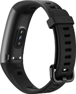 Huawei Band 3 pro zwart achterkant rechterzijkant