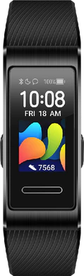 Huawei Band 4 Pro zwart voorkant