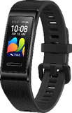Huawei Band 4 Pro zwart voorkant rechterzijkant