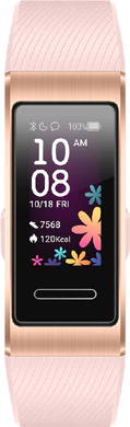 Huawei Band 4 Pro pink voorkant