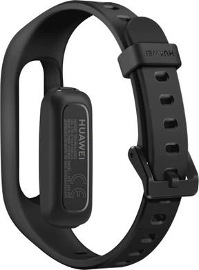 Huawei Band 4e Active svart tillbaka höger sida Öppnad