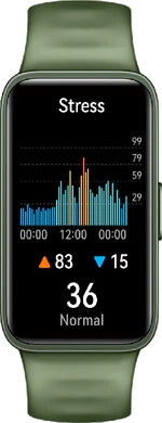 Huawei Band 8 green front