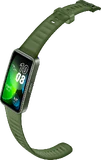 Huawei Band 8 green front right side opened