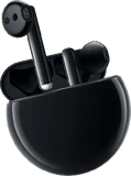 Huawei FreeBuds 3 case nero aperto