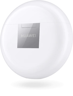 Huawei FreeBuds 3 bianco case chiuso indietro lato destro