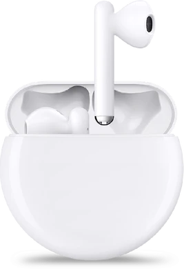 Huawei FreeBuds 3 bianco case aperto