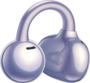 Huawei FreeClip violett earbuds schräg