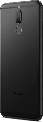 Huawei Mate 10 Lite zwart achterkant linkerzijkant