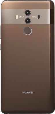 Huawei Mate 10 Pro bruin achterkant