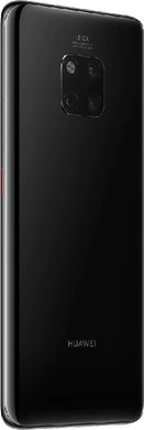 Huawei Mate 20 Pro zwart achterkant rechterzijkant