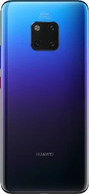 Huawei Mate 20 Pro paars achterkant