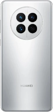 Huawei Mate 50 sølv bagside
