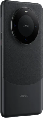 Huawei Mate 60 Pro svart tillbaka höger sida