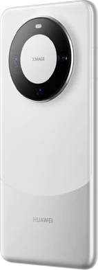 Huawei Mate 60 Pro tillbaka vänster sida silver