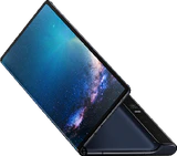 Huawei Mate X svart half Öppnad