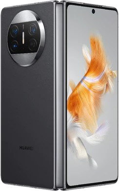 Huawei Mate X3 sort udenfor half Åbnet