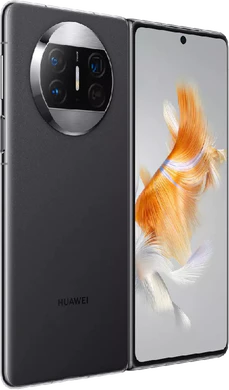 Huawei Mate X3 sort udenfor venstre side