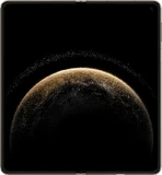 Huawei Mate X6 musta sisäpuolella avattu