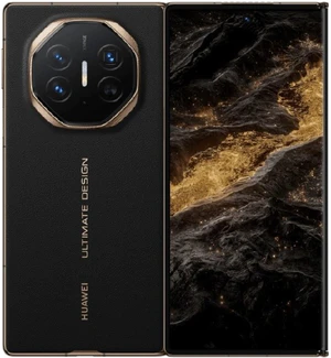 Huawei Mate xt ulti Mate zwart achterkant half geopend