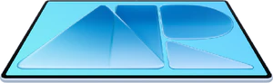 Huawei MatePad Air blue front bottom