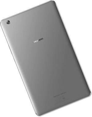 Huawei MediaPad m3 lite 8 gris retour aslant