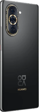 Huawei nova 10 black back right side