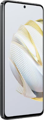 Huawei nova 10 SE zwart voorkant linkerzijkant