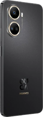 Huawei nova 10 SE zwart achterkant rechterzijkant