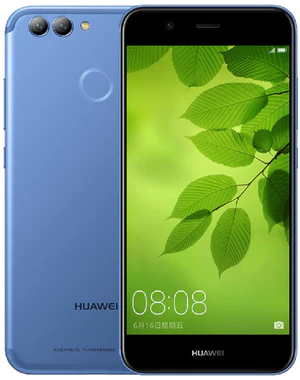Huawei nova 2 blauw overzicht