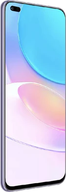 Huawei nova 8i zilver voorkant linkerzijkant