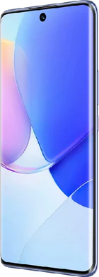 Huawei nova 9 blau Vorderseite rechte Seite
