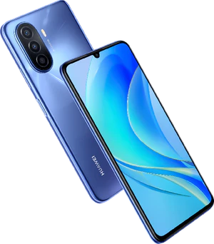Huawei nova Y70 blue overview