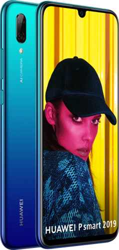 Huawei P Smart 2019 blauw overzicht Huawei P Smart 2019 blauw overzicht