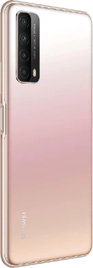 Huawei P Smart 2021 goud achterkant rechterzijkant