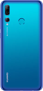 Huawei p smart plus 2019 blauw achterkant