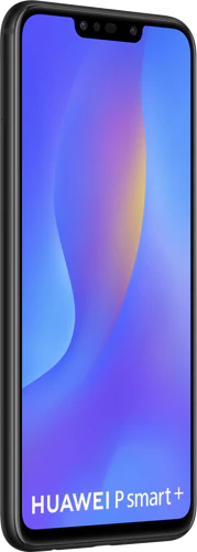 Huawei p smart plus zwart voorkant linkerzijkant Huawei p smart plus zwart voorkant linkerzijkant