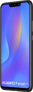 Huawei p smart plus schwarz Vorderseite rechte Seite