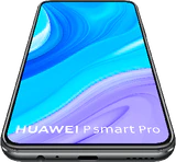 Huawei P Smart Pro noir couverture en bas