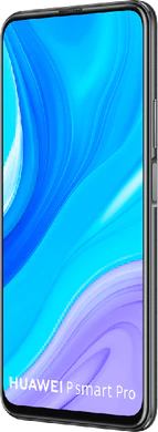 Huawei P Smart Pro noir couverture à droite