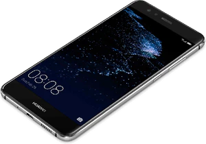 Huawei P10 lite copertina frontale lato destro in basso aslant