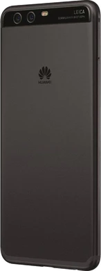 Huawei P10 Plus zwart achterkant linkerzijkant