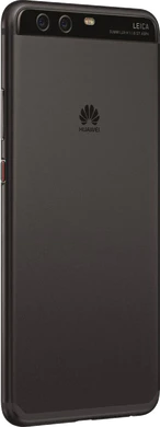 Huawei P10 Plus zwart achterkant rechterzijkant