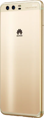 Huawei P10 Plus goud achterkant linkerzijkant