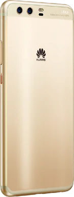 Huawei P10 Plus goud achterkant rechterzijkant