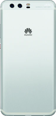Huawei P10 Plus zilver achterkant