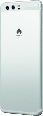 Huawei P10 Plus zilver achterkant linkerzijkant