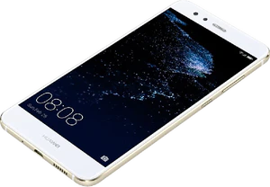 Huawei p10 bianco copertina frontale lato destro in basso