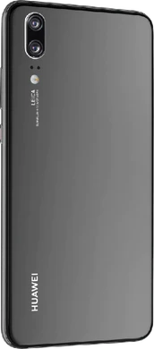 Huawei P20 black back right side